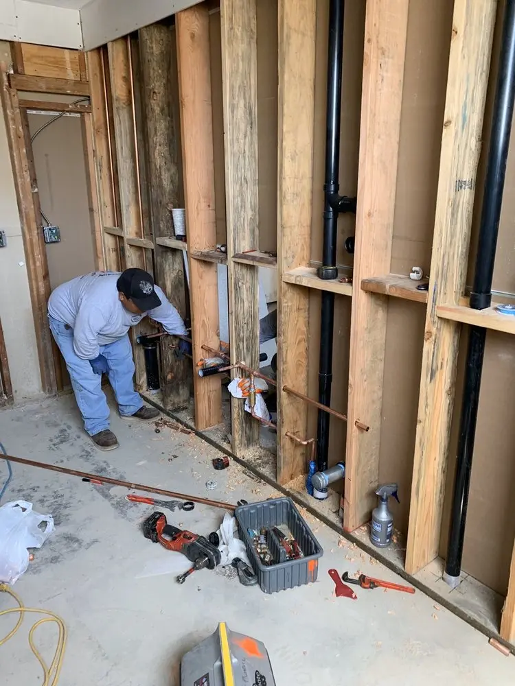 Commercial rough-in plumbing for Gas Line Repair in Downtown Haverhill